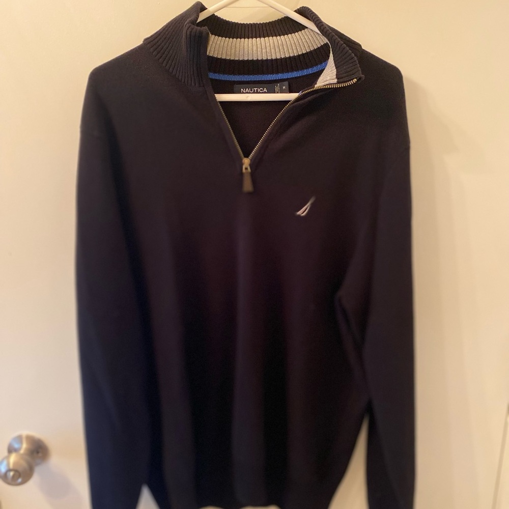 Men’s Quarter Zip Nautica Sweater